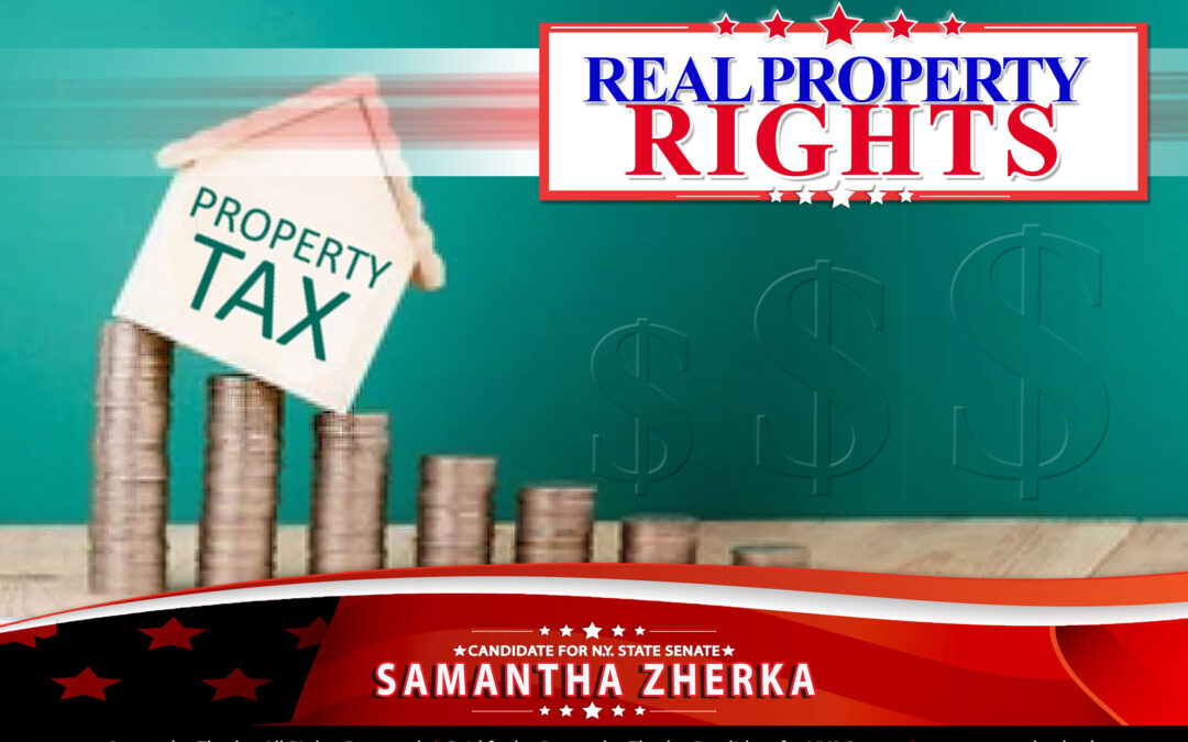 PROPERTY TAXES and REAL PROPERTY RIGHTS